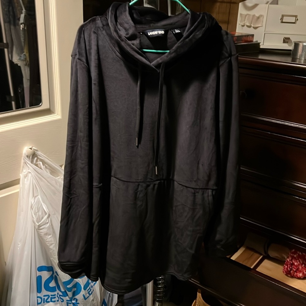 Black Velvet Very Soft hoodie Large